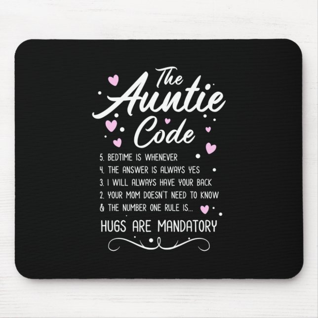 Der Tante-Code Mousepad (Vorne)