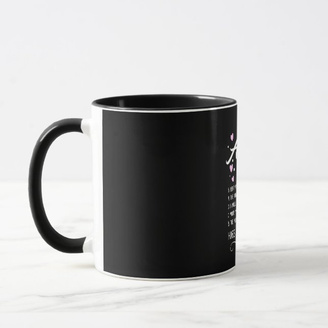 Der Tante-Code Tasse (Links)