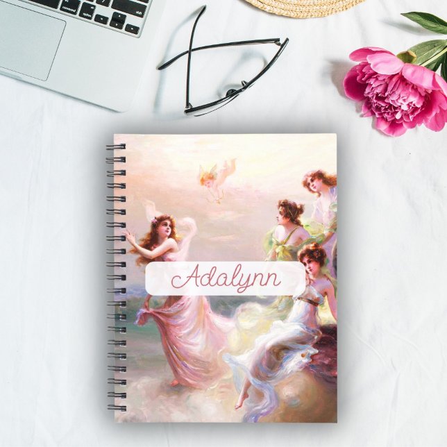 Der Tanz der Nymphen Édouard Bisson Fine Art Notizbuch (Von Creator hochgeladen)