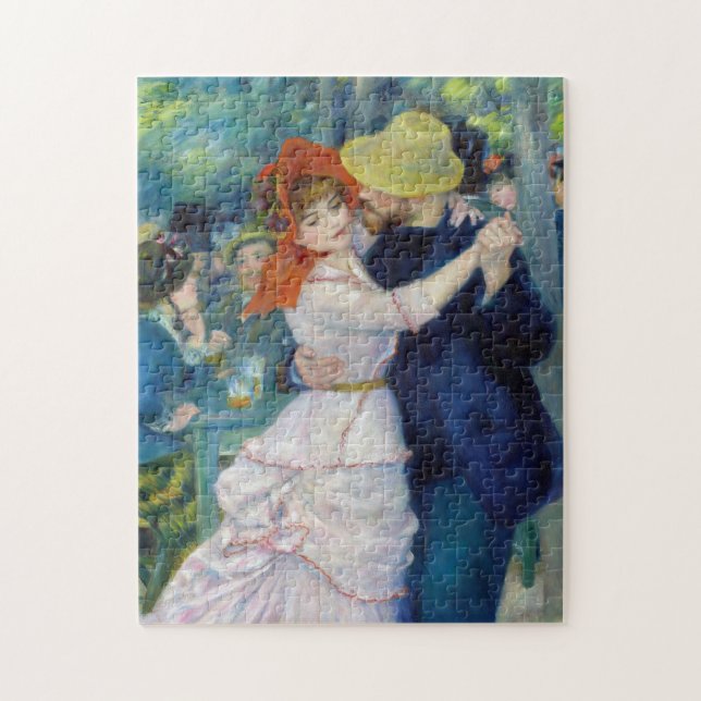 Der Tanz in Bougival von Pierre-Auguste Renoir (Vertikal)