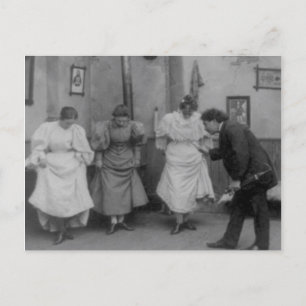 Der tanzende Meister Postkarte
