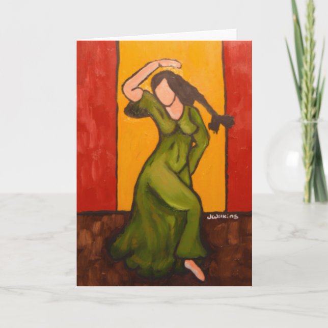 der Tänzer Karte (Vorderseite)