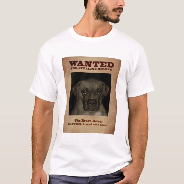 Der tapfere Boxer T-Shirt (Vorderseite)