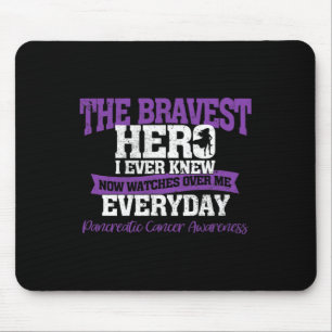 Der tapferste Heldenbeobachter über mir Bauchspeic Mousepad