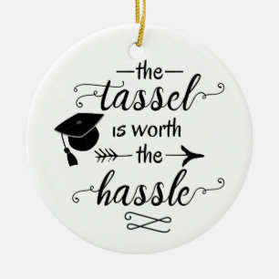 Der Tassel ist den Aufwand wert Keramikornament