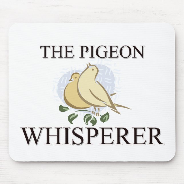 Der TaubeWhisperer Mousepad (Vorne)