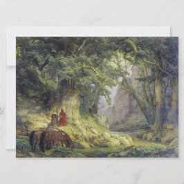 Der tausendjährige Eichenbaum (von Karl Lessing) Karte