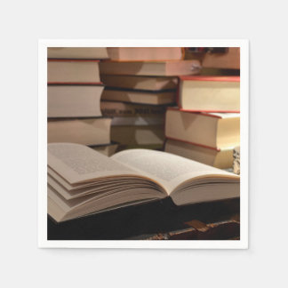 Der TBR-Buchstapel Serviette