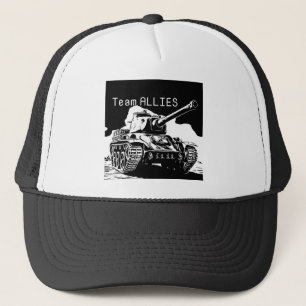 Der Teamverbündete Truckerkappe