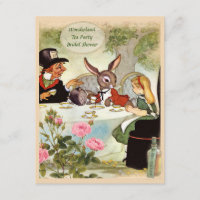 Der Tee-Party-Brautparty des wütenden Hutmachers