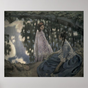 Der Teich, 1902 Poster