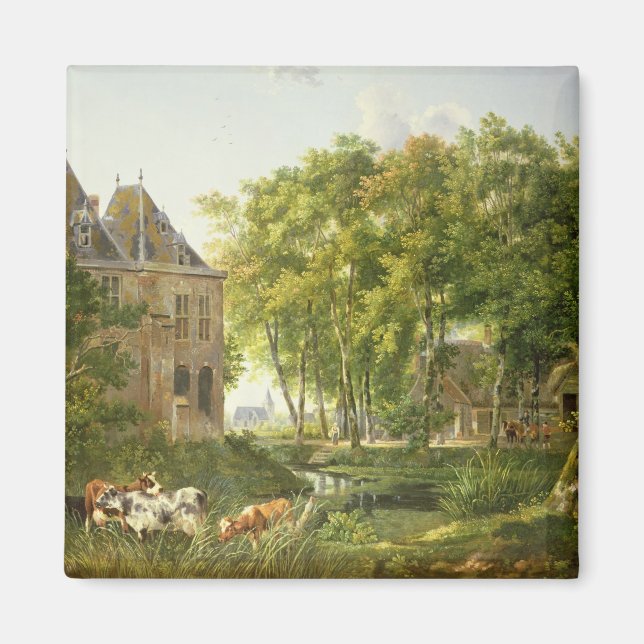 Der Teich des Dorfes Magnet (Vorne)