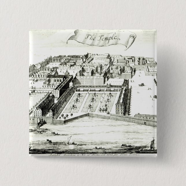 Der Tempel Button (Vorderseite)