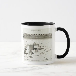 Der Tempel des Mekkas (Stich) Tasse
