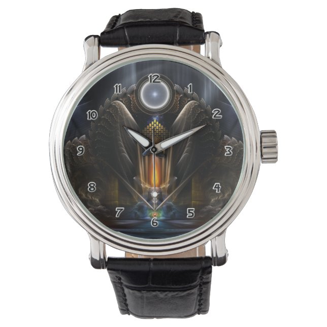 Der Tempel des Orbs von Karinos Armbanduhr (Vorderseite)