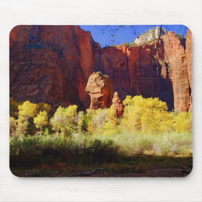 Der Tempel von Sinawava, Zion, Mousepad (Vorne)