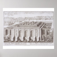 Der Tempel von Solomon, Jerusalem, aus "Entwurf ei