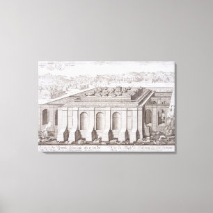 Der Tempel von Solomon, Jerusalem, von 'Entwurf Leinwanddruck