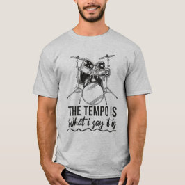 Der Tempo ist, was ich sage, es ist Geschenk lusti T-Shirt