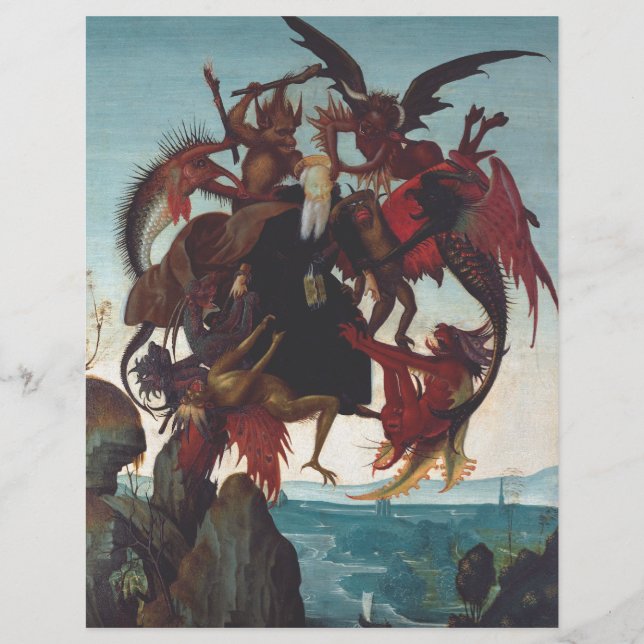 Der Tempo von Saint Anthony von Michelangelo Flyer (Vorne)