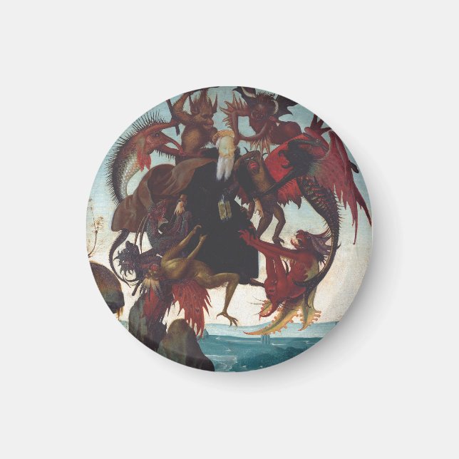 Der Tempo von Saint Anthony von Michelangelo Magnet (Vorne)