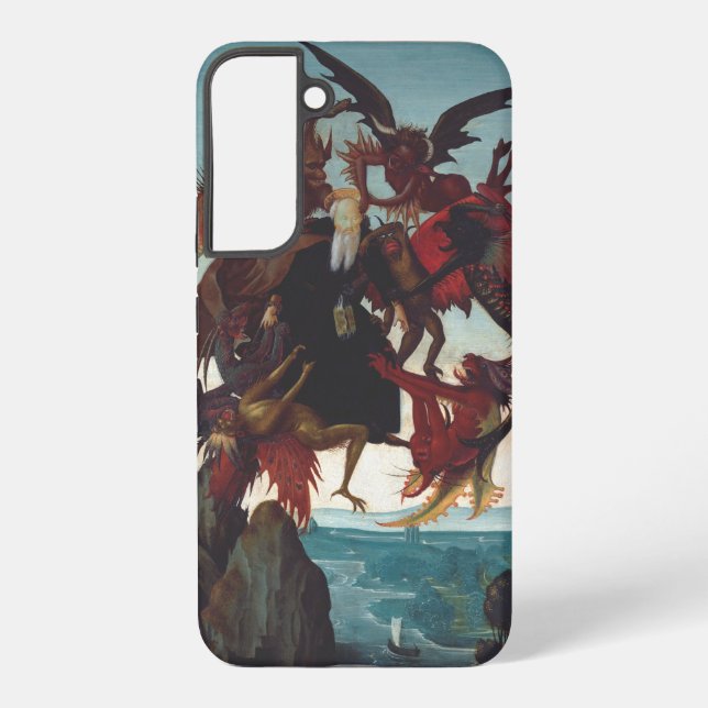 Der Tempo von Saint Anthony von Michelangelo Samsung Galaxy Hülle (Rückseite)