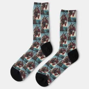Der Tempo von Saint Anthony von Michelangelo Socken