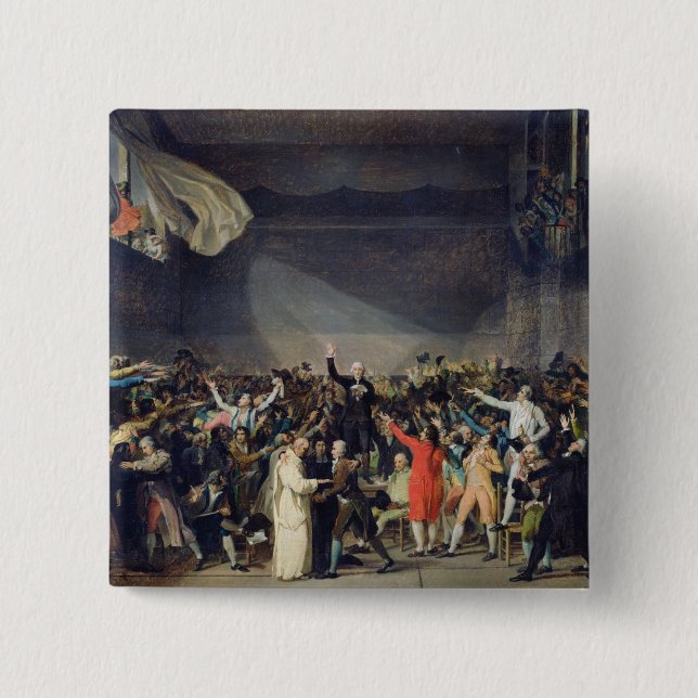 Der Tennisplatz-Eid 1791 am 20. Juni 1789 Button (Vorderseite)