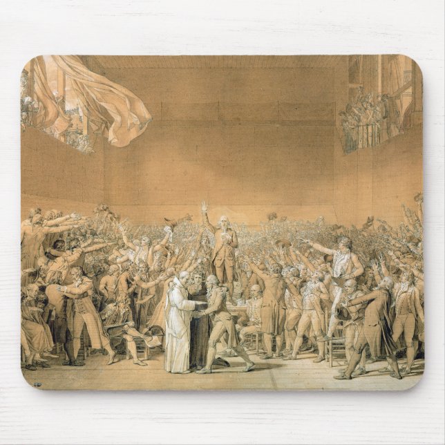 Der Tennisplatz-Eid am 20. Juni 1789 1791 2 Mousepad (Vorne)