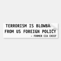 DER TERRORISMUS IST VON DER AUSSENPOLITIK DER USA 