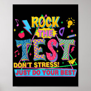 Der Test macht den Motivierend Lehrer nicht auf di Poster
