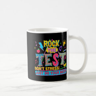 Der Test macht nicht nur Stress, sondern macht auc Kaffeetasse