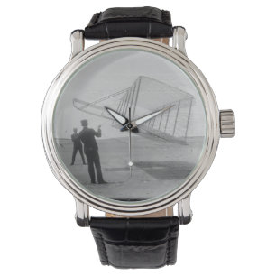 Der Testflug der Gebrüder Wright Armbanduhr