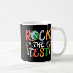 Der Testtag des Testlehrers: Funny Teache Kaffeetasse