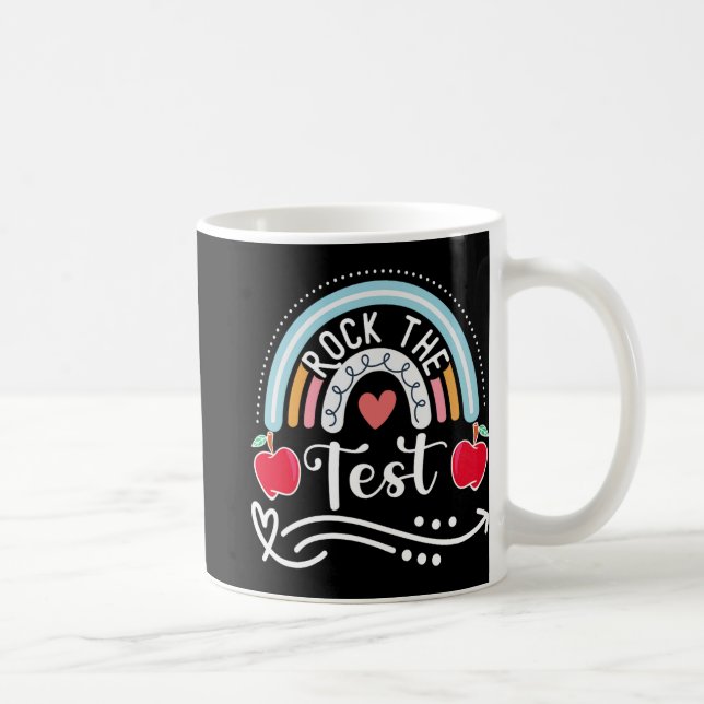 Der Testtag des Testlehrers: Funny Teache Kaffeetasse (Rechts)
