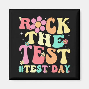Der Testtag Retro Motivierend Teacher St. Magnet