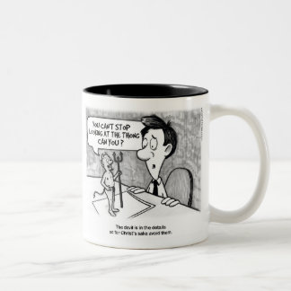 Der Teufel ausführlich Zweifarbige Tasse