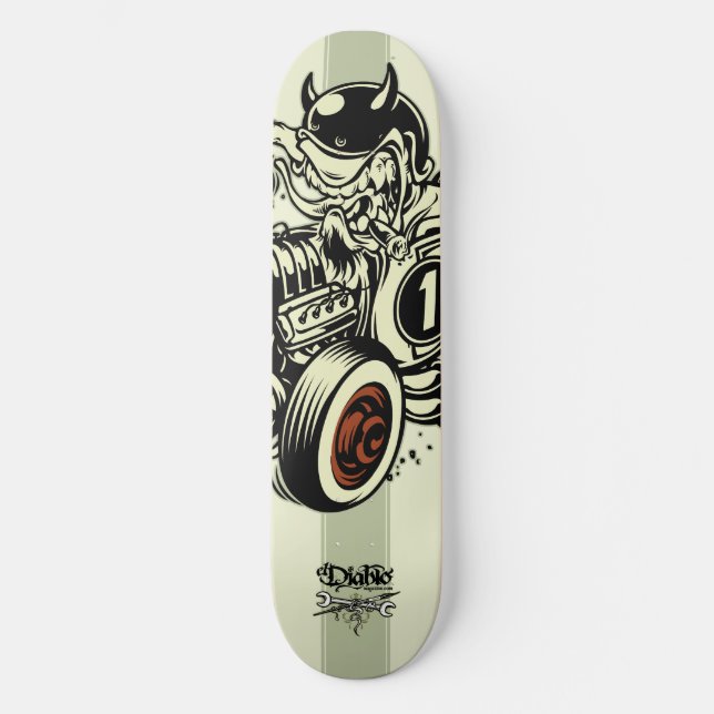 Der Teufel Hot Rod; Der Teufel Mag | Skateboard (Vorderseite)