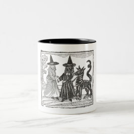 Der Teufel in Großbritannien und Amerika Zweifarbige Tasse