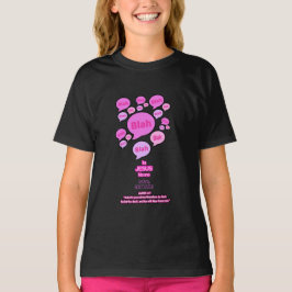 Der Teufel - pink - der T - Shirt des Mädchens