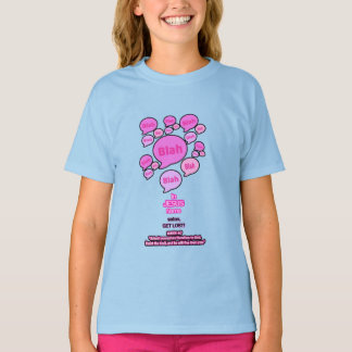 Der Teufel - pink - der T - Shirt des Mädchens