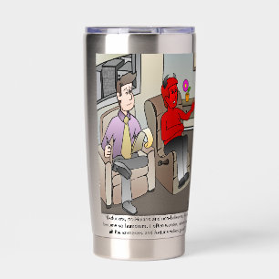 Der Teufel-Psychiater Thermobecher