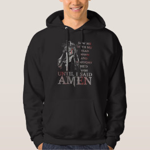 Der Teufel sah mir meinen Kopf nieder, als er glau Hoodie