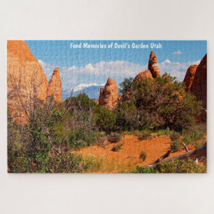 Der Teufelsgarten Utah. Jigsaw Puzzle