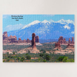 Der Teufelsgarten Utah. Jigsaw Puzzle