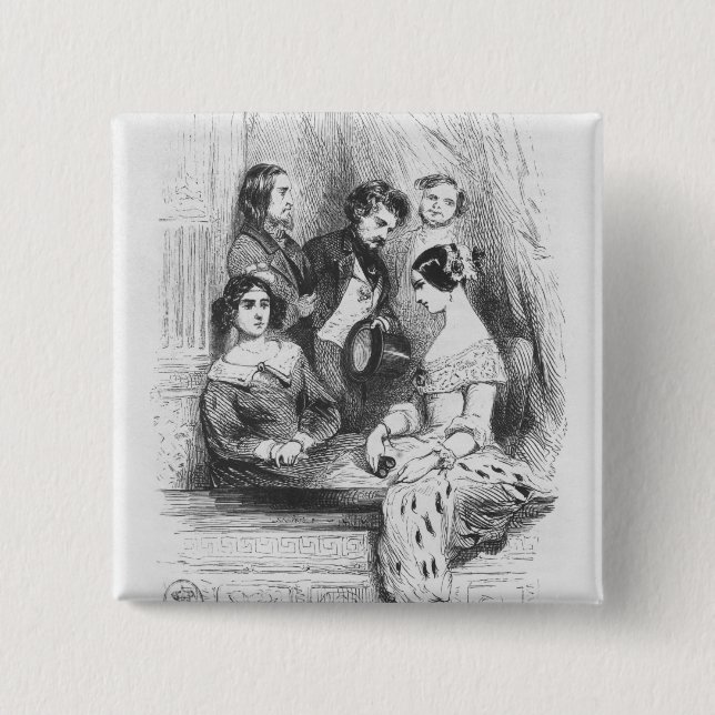 Der Theaterkasten Premiere Gentilhommes Button (Vorderseite)