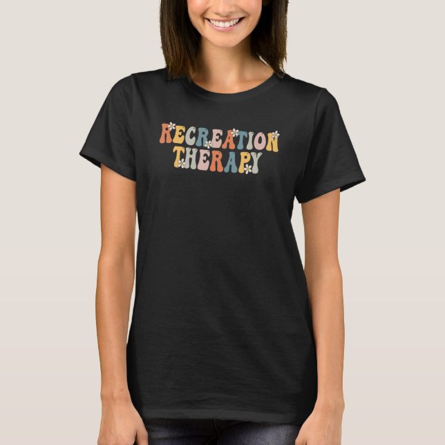 Der Therapeut für Sporttherapie RT Monat T-Shirt (Vorderseite)