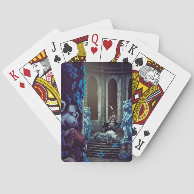 Der Thron von Frost Spielkarten (Rückseite)