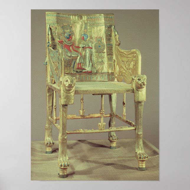 Der Thron von Tutankhamun, New Kingdom Poster (Vorne)