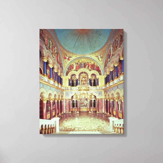 Der Throne Room aus dem Süden Leinwanddruck (Vorderseite)